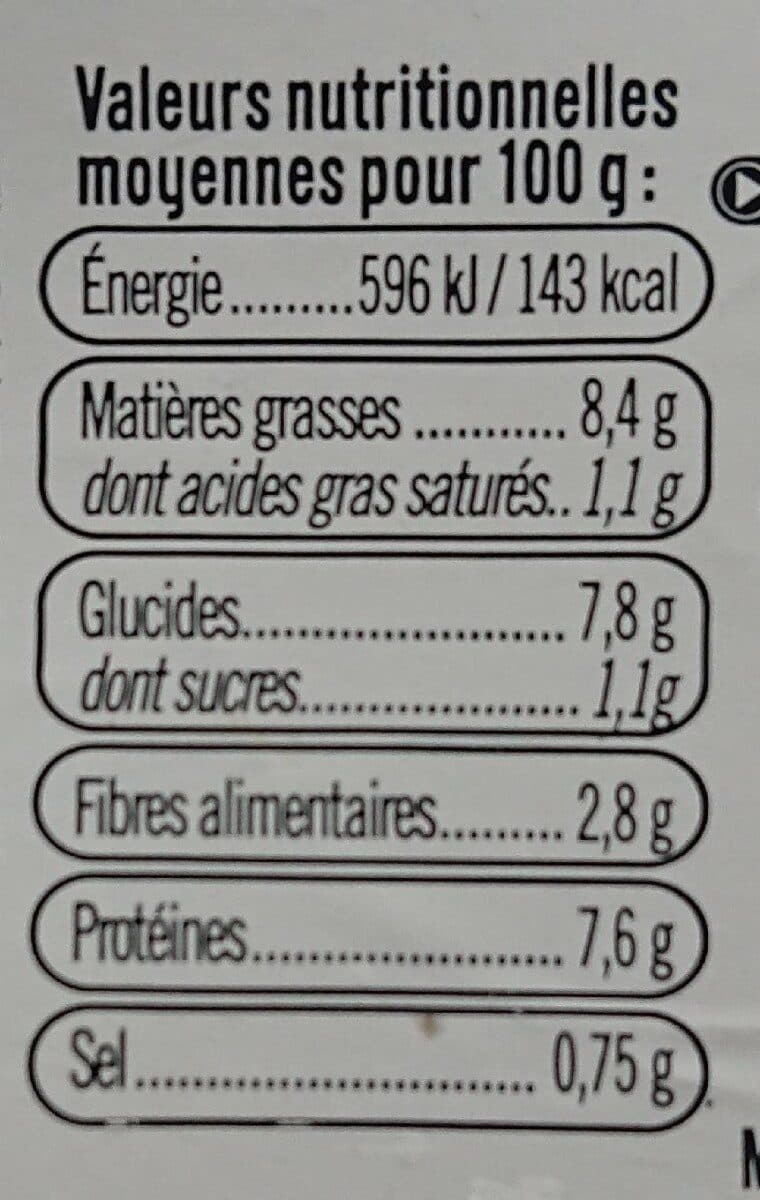 U Brandade à la morue parmentière, transformé France, barquette, 750g packshot