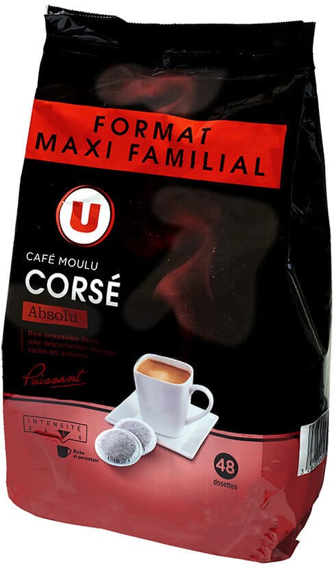 U Café corsé packshot