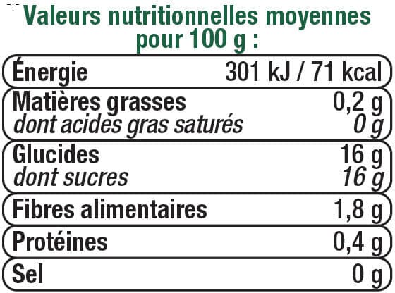 U Coupelle dessert de fruits pomme et abricot 4 pots de 100g, 400g packshot
