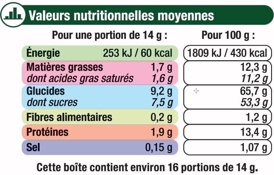 U Cappuccino saveur noisette packshot