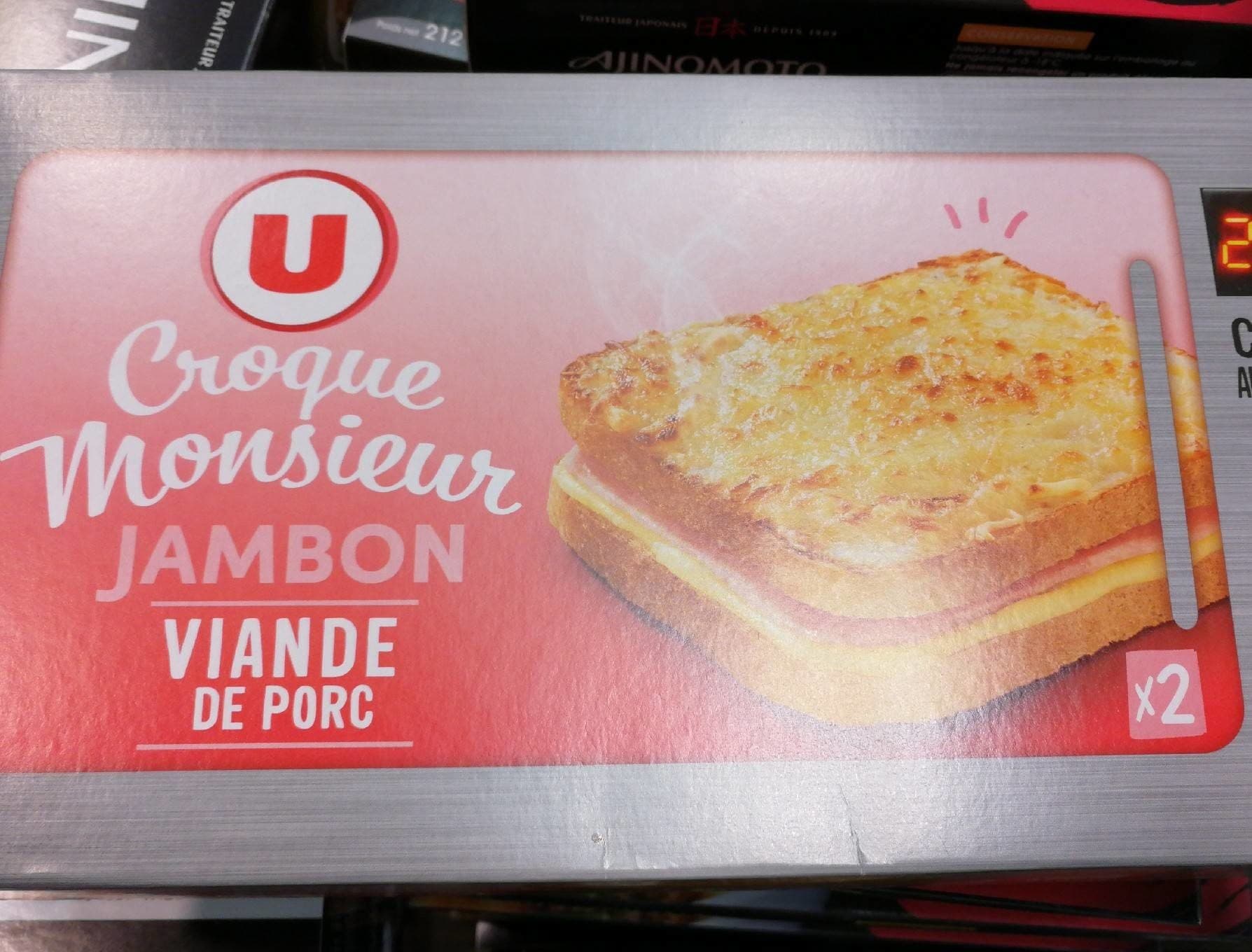 U Croque Monsieur packshot