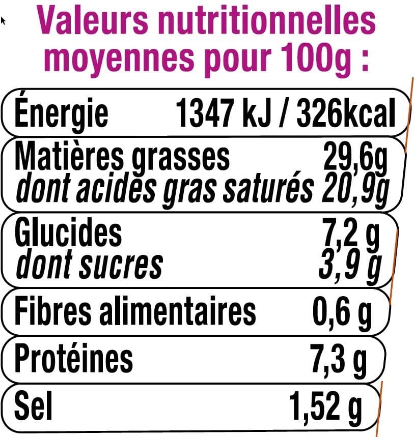 U Spécialité fromagère au lait pasteurisé dés de salade échalote ciboulette, 32% de MG, pot de 120g packshot