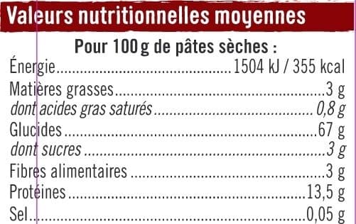 U Nouilles en nids sachet de 250g packshot