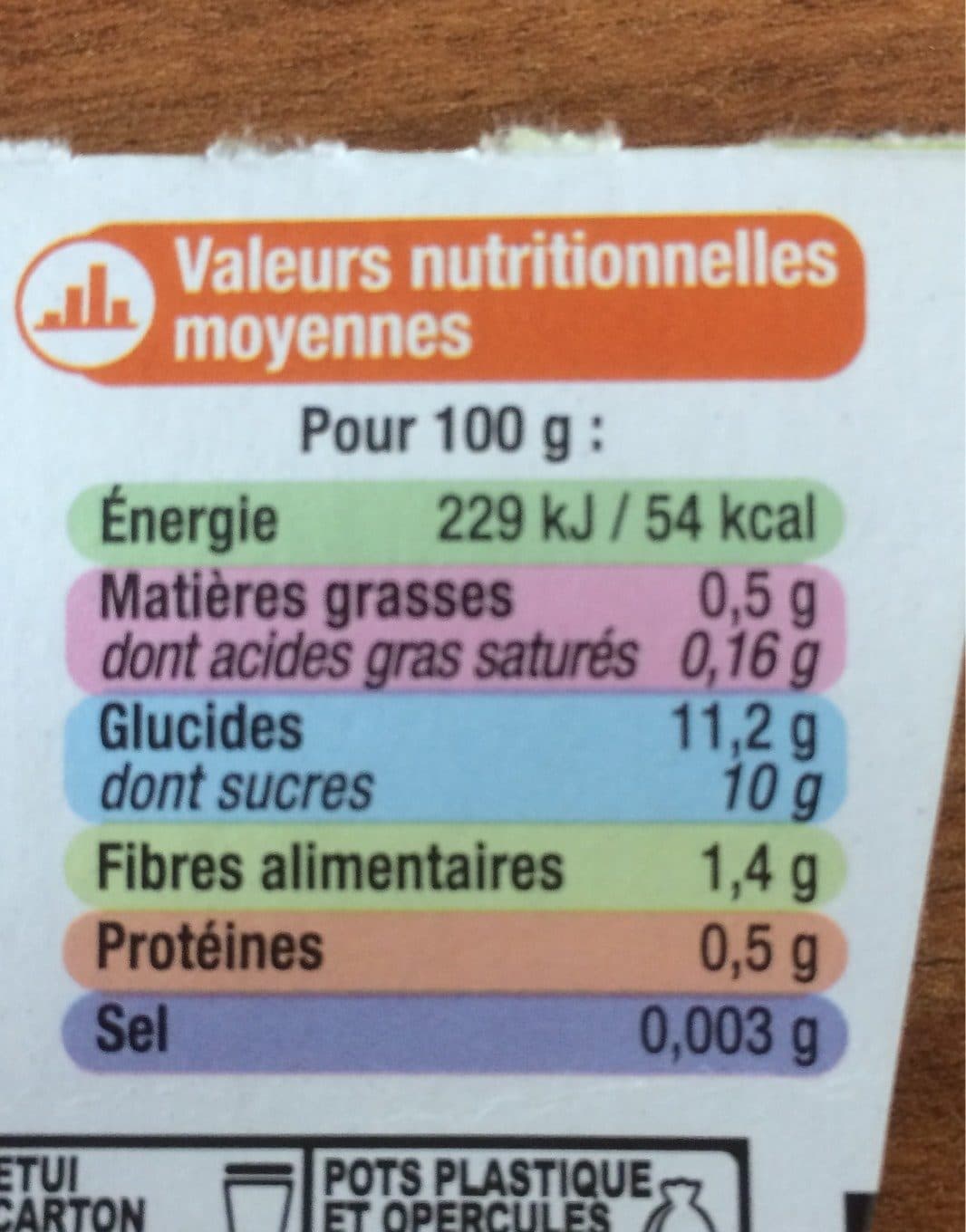 U Spécialité fruit sans sucre ajouté pomme pêche passion goji U packshot