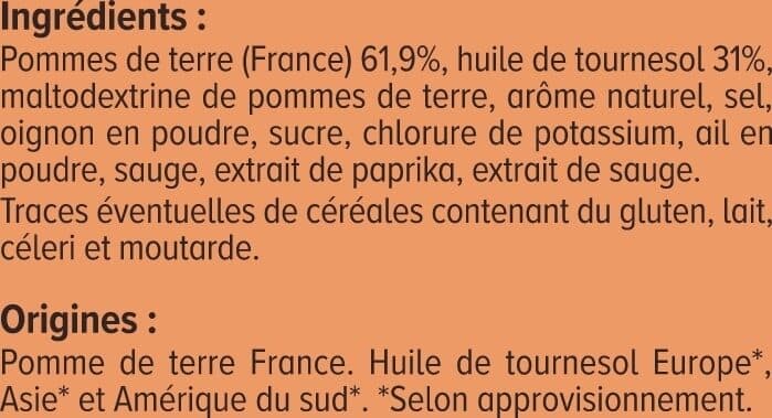 U Chips extra craquantes au poulet roti packshot