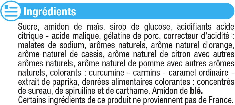 U Langues acides packshot