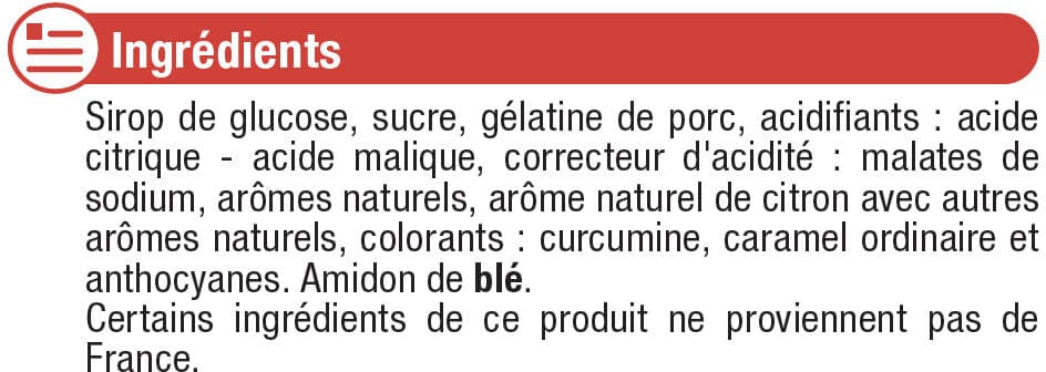 U Assortiment cola qui piquent packshot
