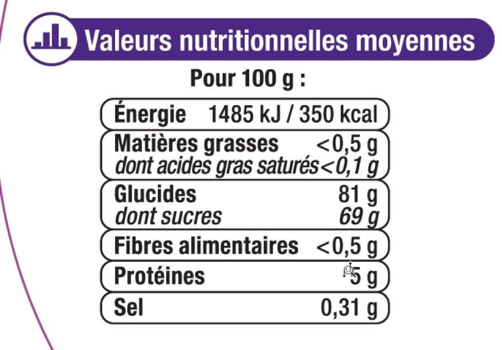U Bonbons Assortiment gélifiés aromatisés qui piquent bac de 600g packshot