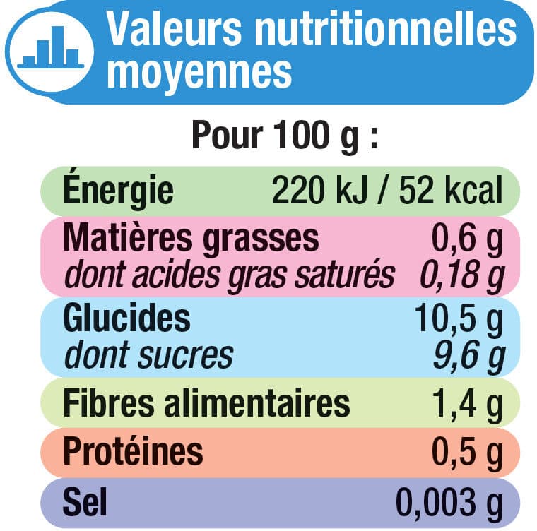 U Dessert fruitier sans sucres ajoutés pomme fraise 4x100g packshot