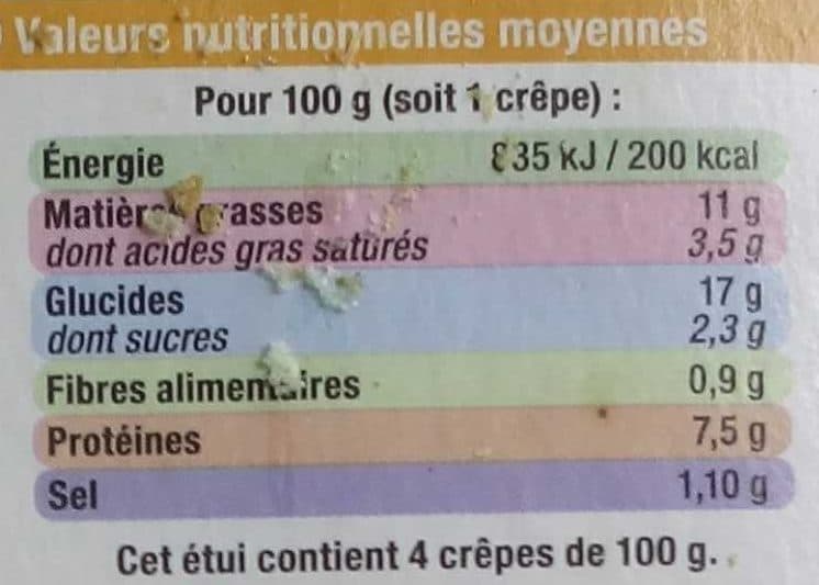 U Crêpes Tartiflettes packshot