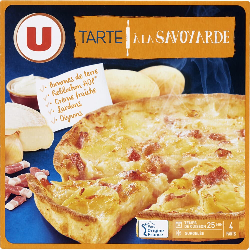 U Tarte à la savoyarde 400g packshot