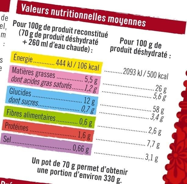 U Nouilles cuisinées cup saveur poulet 70g packshot