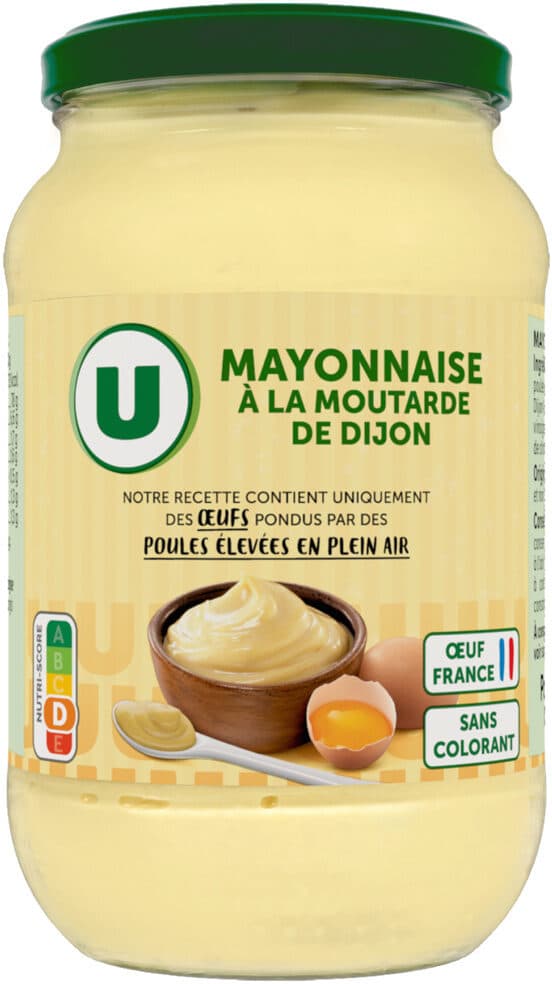 U Mayonnaise bocal de 235g packshot