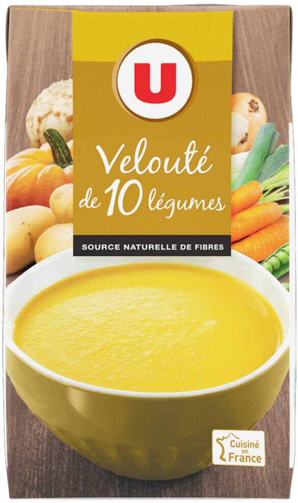 U Velouté aux 10 légumes variés packshot