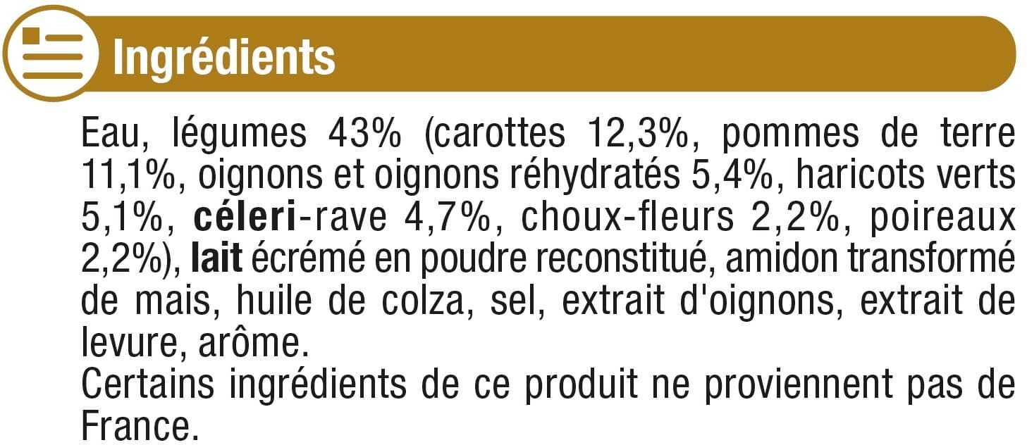 U Velouté aux 7 légumes packshot