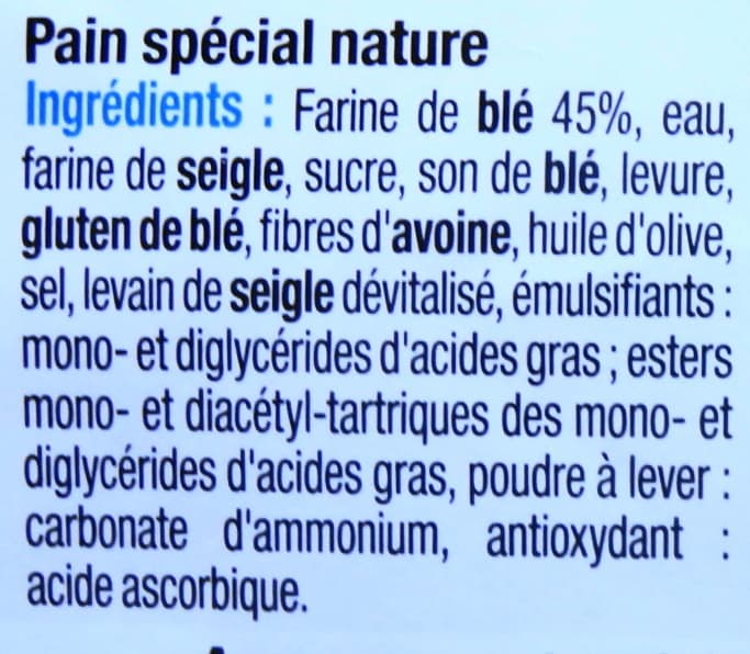 U Mini Suédois, toast moelleux à tartiner packshot