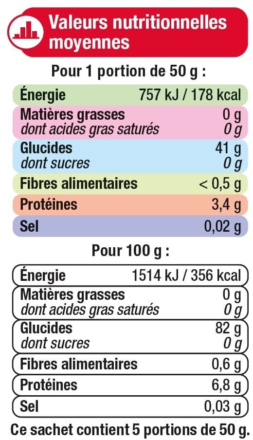 U Vermicelles de riz 250g packshot