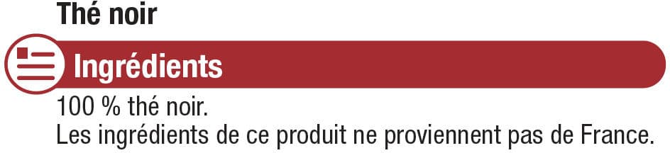 U Thé noir English Breakfast packshot