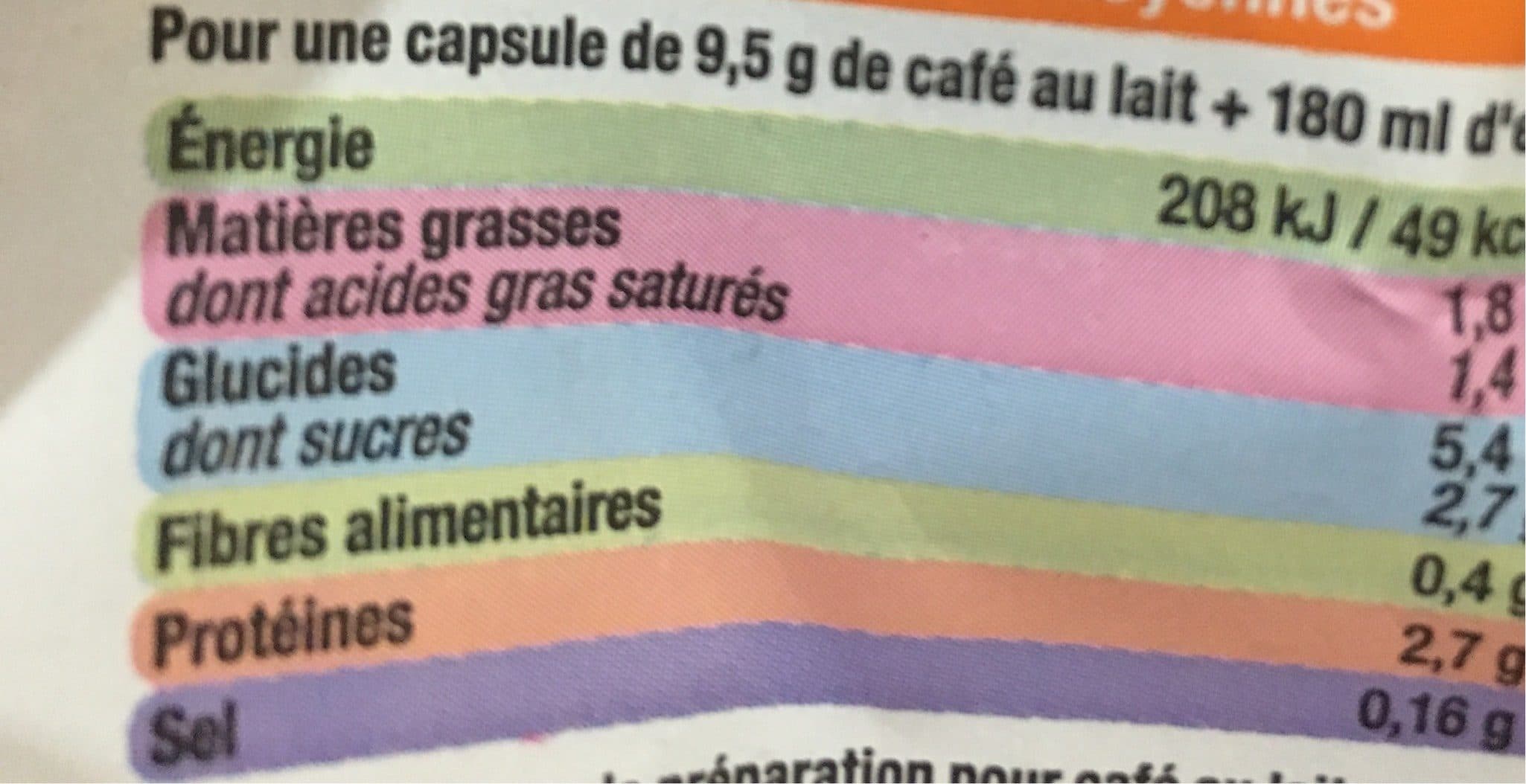 U Café au lait packshot