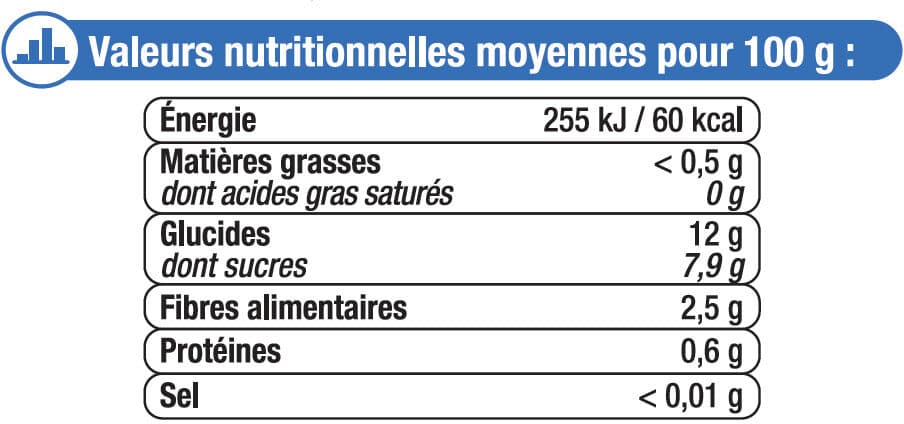 U Myrtilles sauvages douces & sucrées - 450g packshot