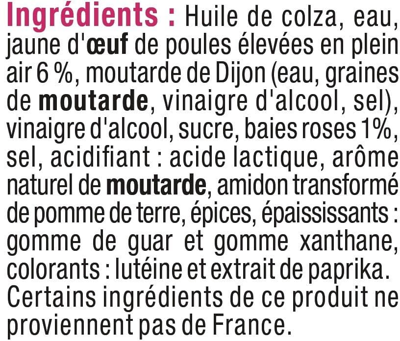 U Mayonnaise aux baies roses packshot