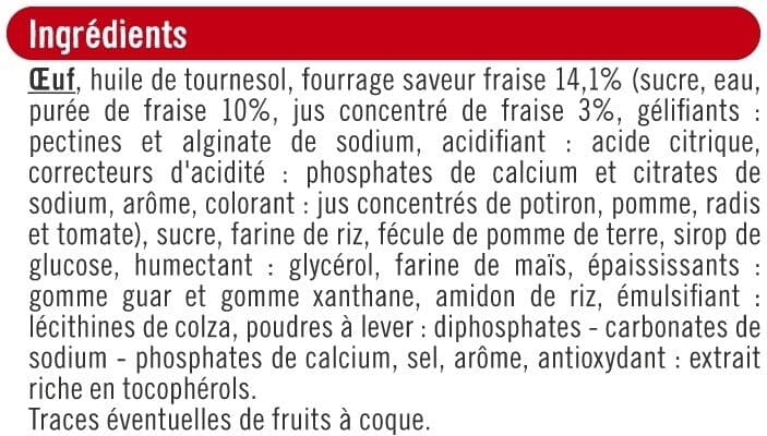 U Cakes fourrés saveur fraises sans gluten 210g packshot