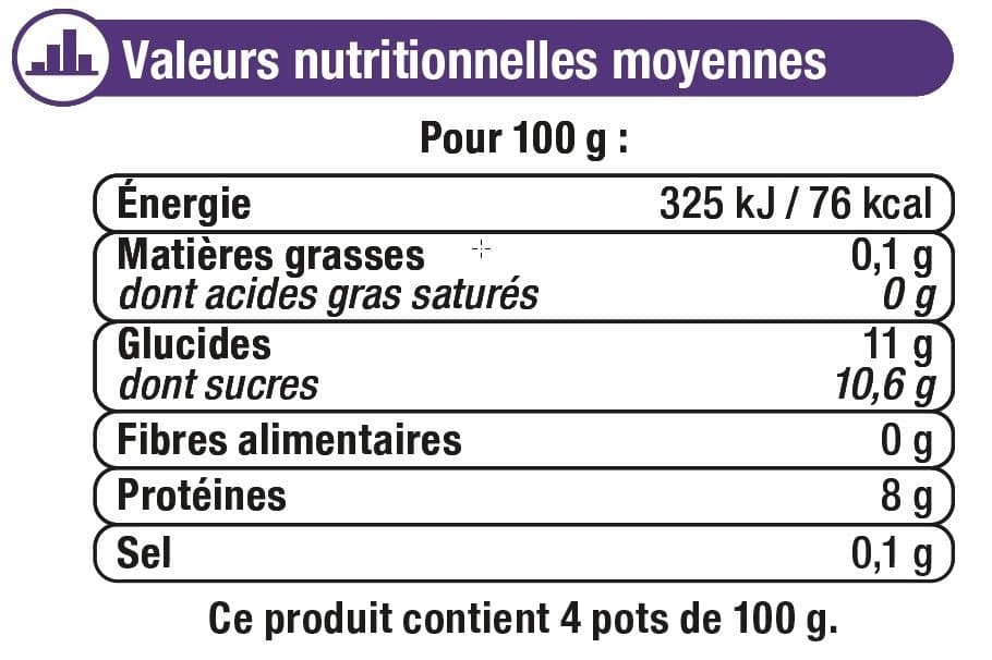 U Spécialité laitière maigre à la mûre sucré aromatisé packshot