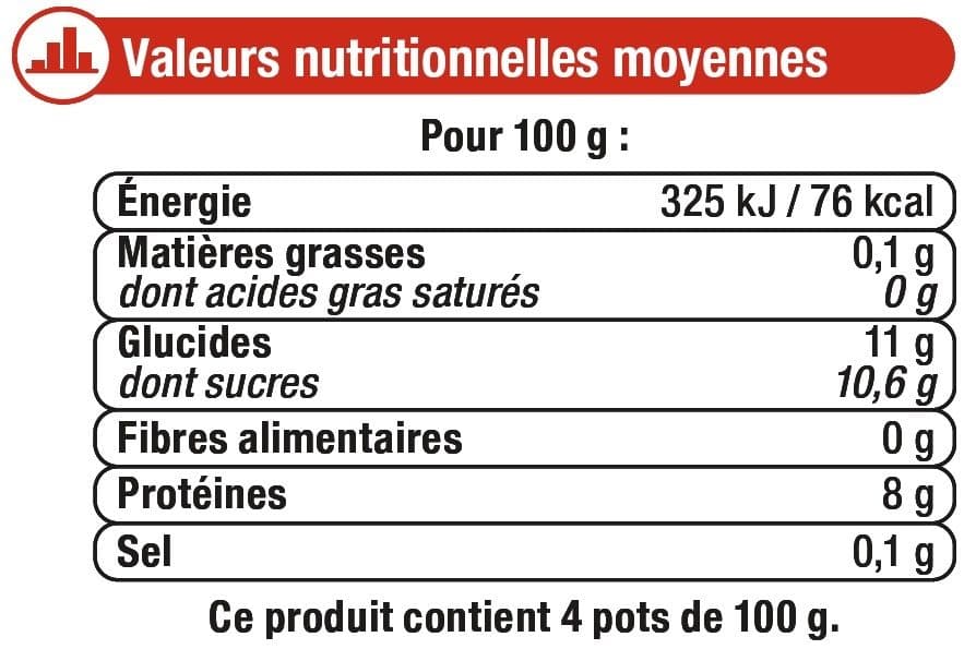 U Spécialité laitière maigre à la fraise sucré aromatisé packshot