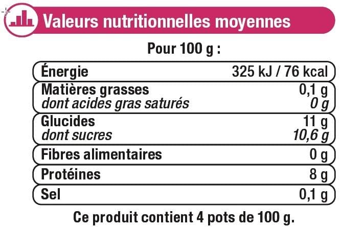 U Spécialité laitière maigre à la framboise sucré aromatisé packshot