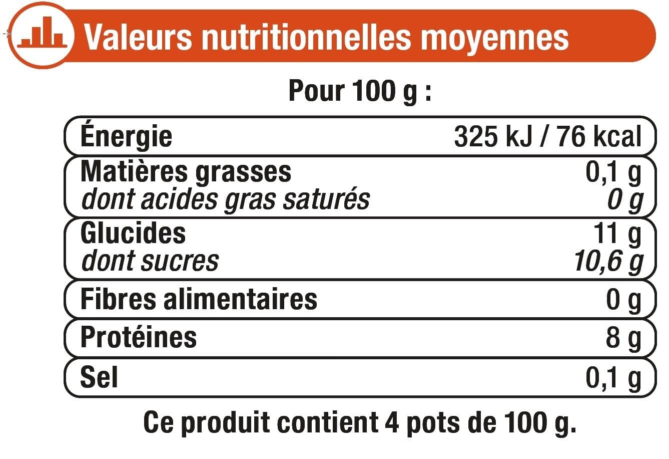 U Spécialité laitière maigre à la passion sucré aromatisé packshot