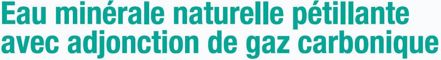 U Eau pétillante pauvre en sodium packshot