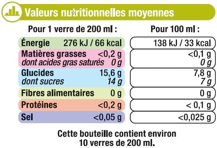 U Boisson aux fruits plate pomme banane packshot