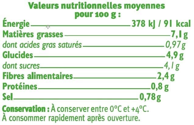 U Bio Carottes rapées en sauce 200g packshot