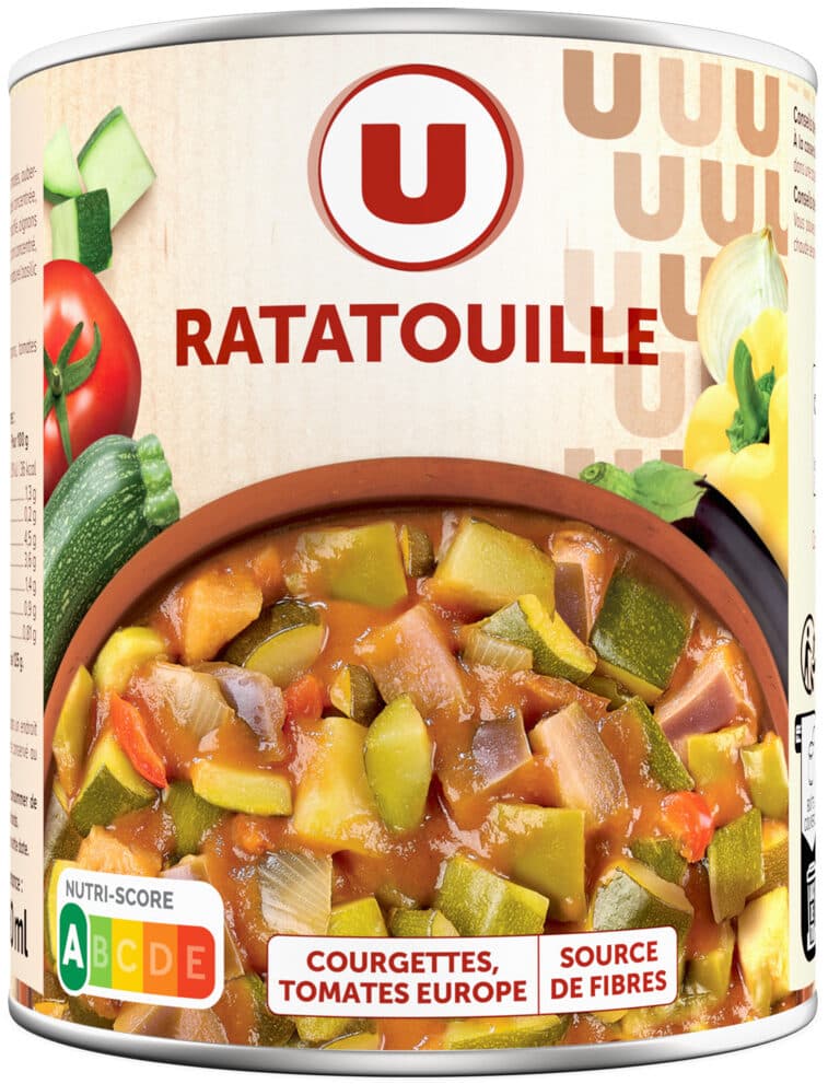 U Ratatouille - Boîte de 750g packshot
