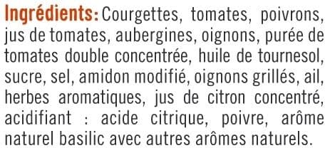 U Ratatouille - Boîte de 375g packshot