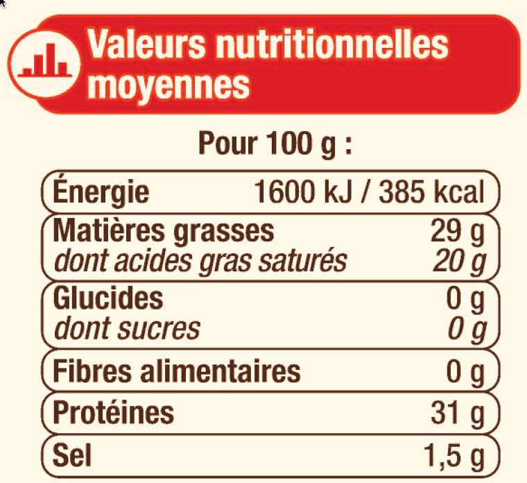 U Mélange de fromages à pâte dure râpés, formaggio grattugiato au lait cru et thermisé 29% de mg packshot
