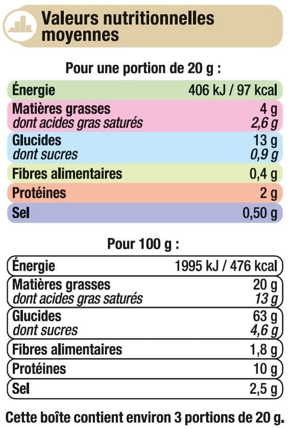 U Tranchettes saveur chèvre packshot