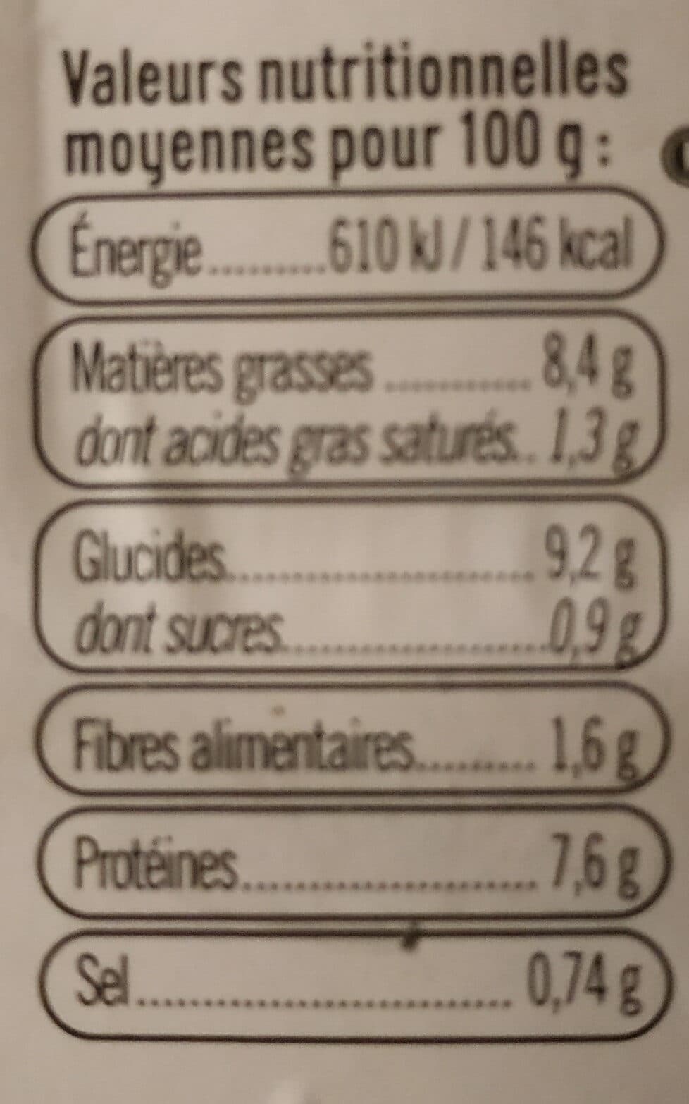 U Brandade à la morue, transformée en France, barquette, 750g + 20% offert packshot