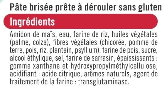 U Pâte brisée sans gluten 230g packshot