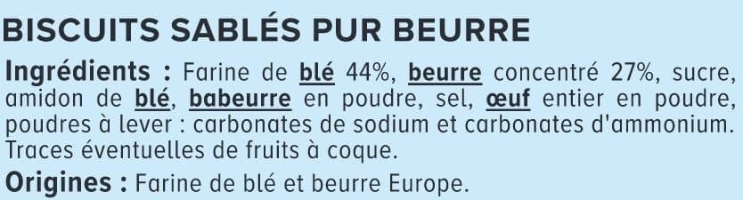 U Gâteau Sprits au beurre paquet de 400g packshot