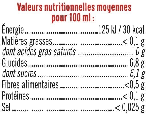 U Boisson à l'eau de source aux jus de fruits abc - Aromatisée saveurFraise packshot