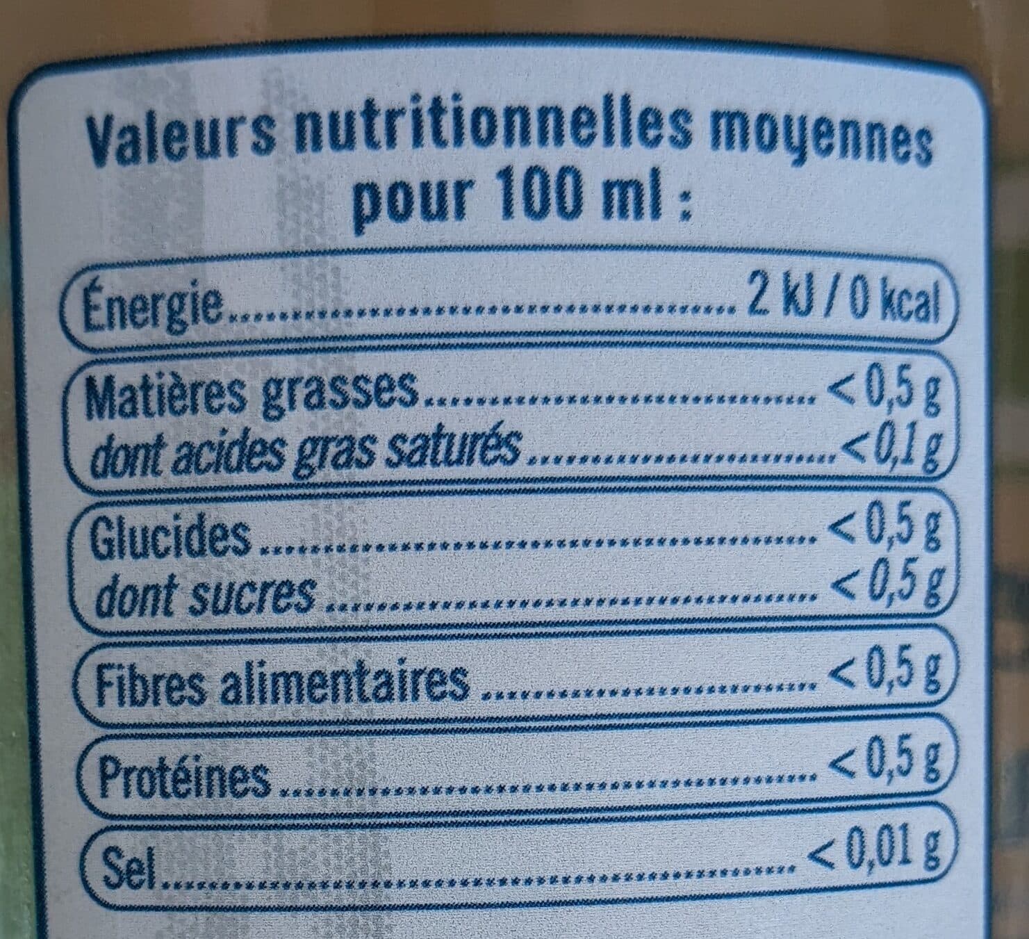 U Boisson à base d'eau gazeuse extra pétillant saveur citron vert zéro sucre , bouteille de 1l packshot