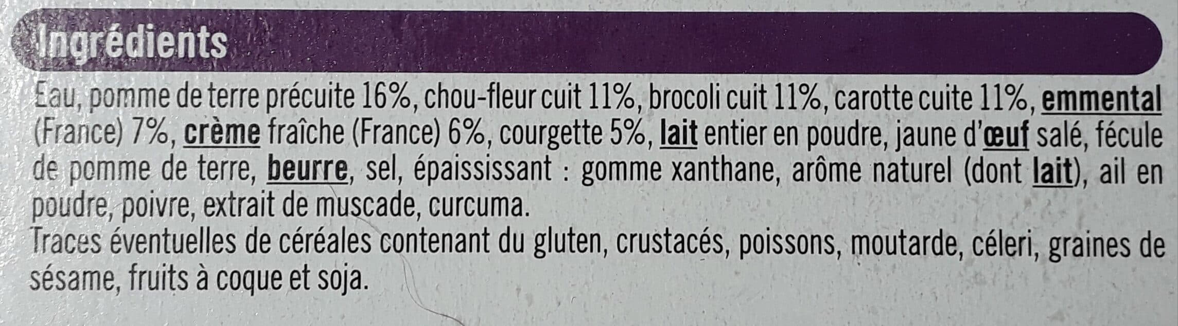 U Gratin de légumes 450g packshot