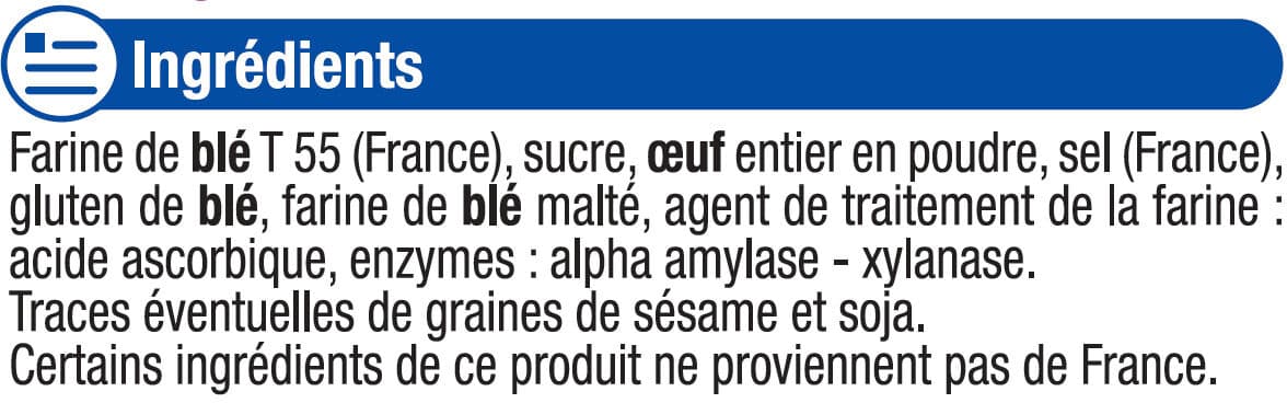 U Mélange de farines boulangères pour pain brioché 1kg packshot