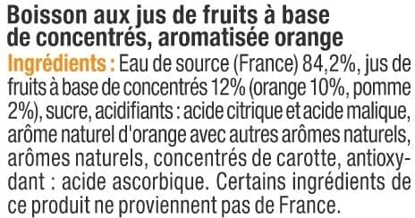 Système U Saveur orange packshot