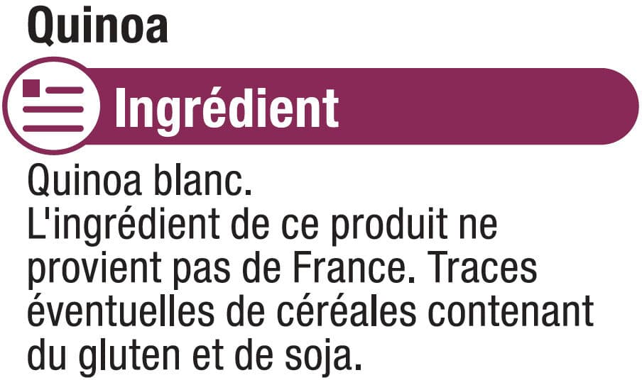 U Quinoa étui de 400g packshot