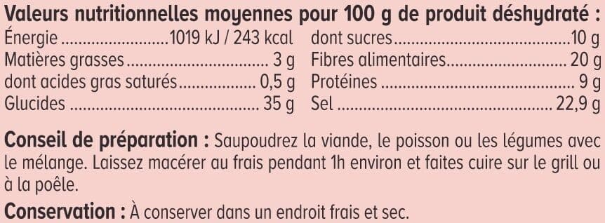 U Mix barbecue à la provençale 20g packshot