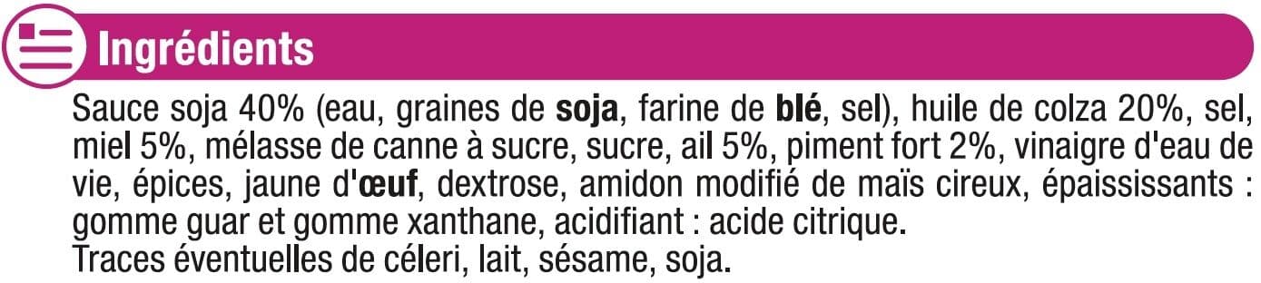 U Mix marinade à l'asiatique packshot