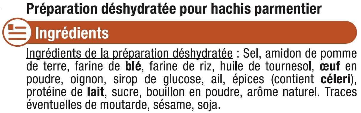 U Hachis parmentier cuisinez facile packshot