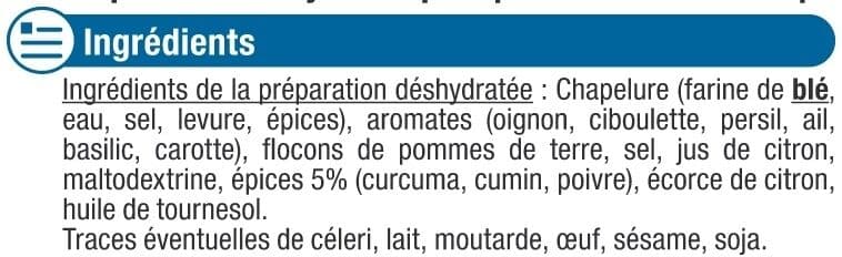 U Poisson croûte d'épices cuisinez facile packshot